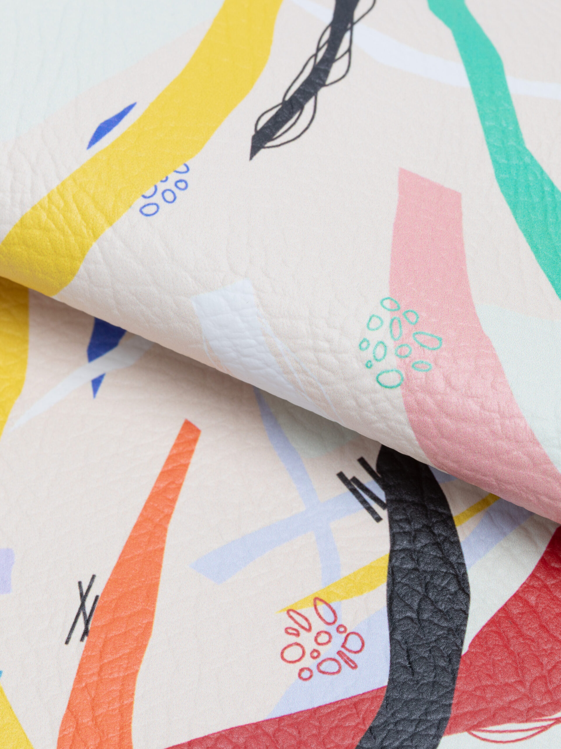 An application scenario or product detail of patterned leatherette - Image 4