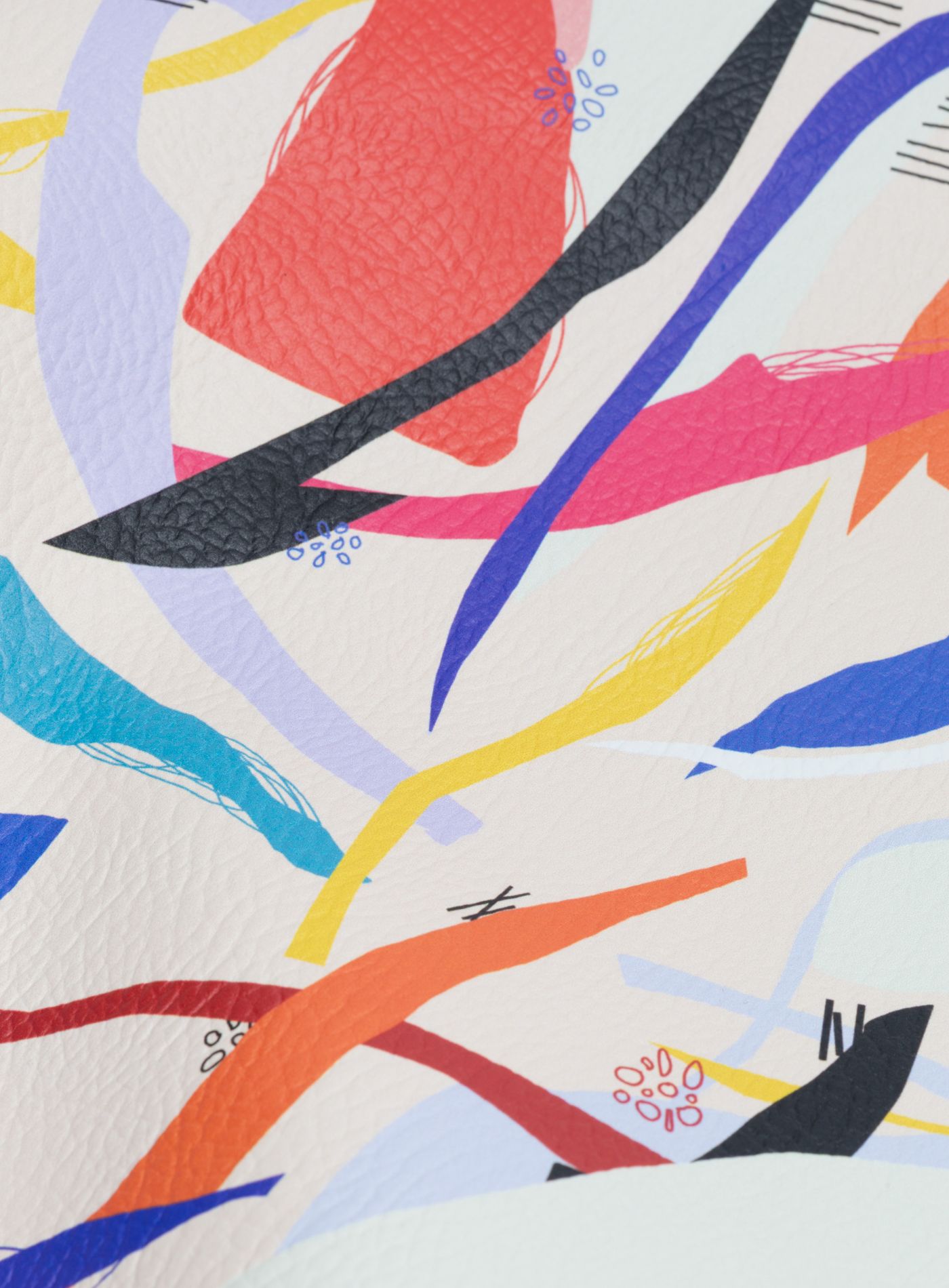 An application scenario or product detail of patterned leatherette - Image 11