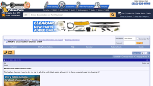PeachParts - Leather Chamois Cleaning Guide