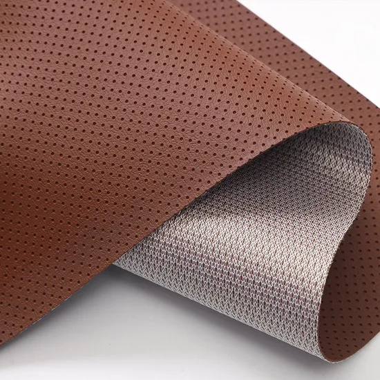 An application scenario or product detail of perforated leatherette - Image 11