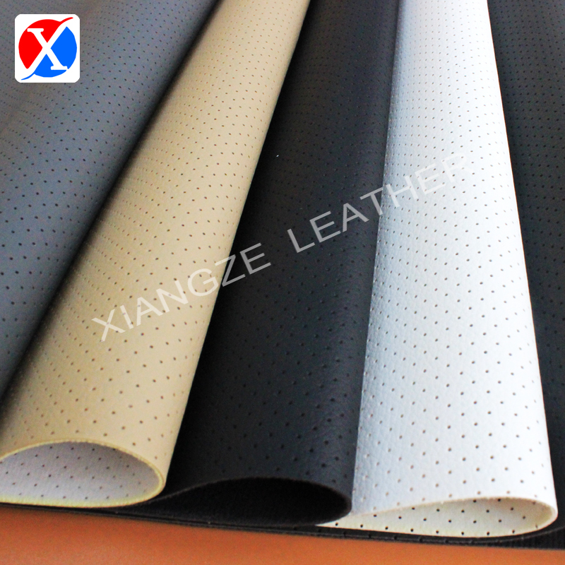 An application scenario or product detail of perforated leatherette - Image 12
