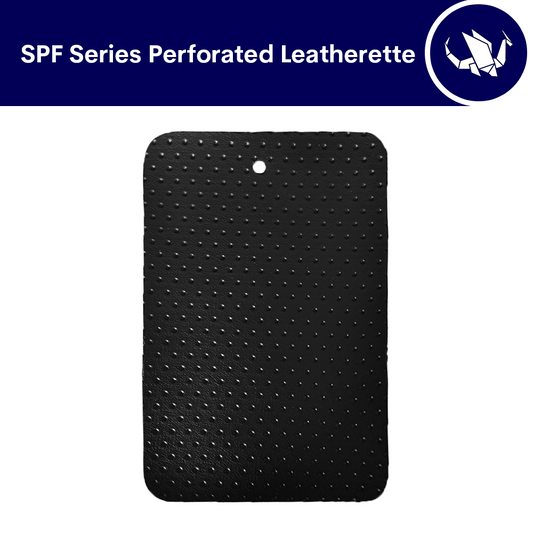 An application scenario or product detail of perforated leatherette - Image 15