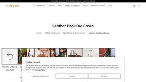 Pikore - Personalized Custom Leather Pool Cue Cases
