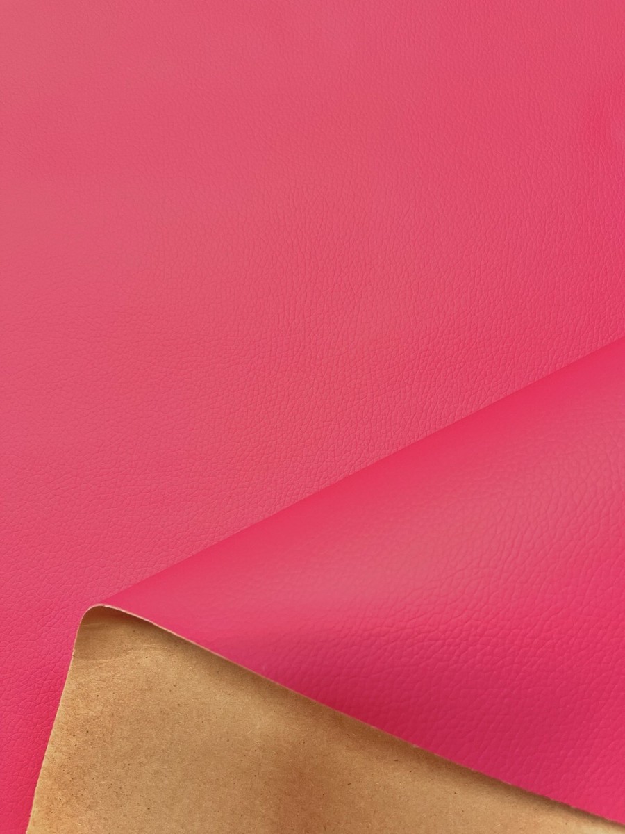 An application scenario or product detail of pink faux leather fabric - Image 14