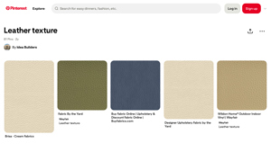 Pinterest - Leather Textures