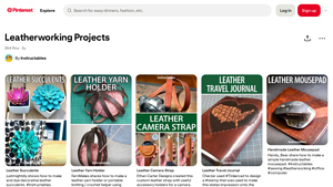 Pinterest - Leather Crafting Essentials