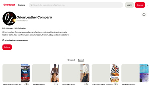 Orion Leather Company - High Quality Leather Belts