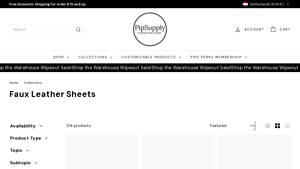 PIP Supply - Custom Printed Faux Leather