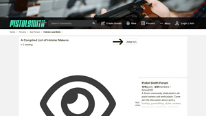 Pistolsmith - Custom Gun Holsters