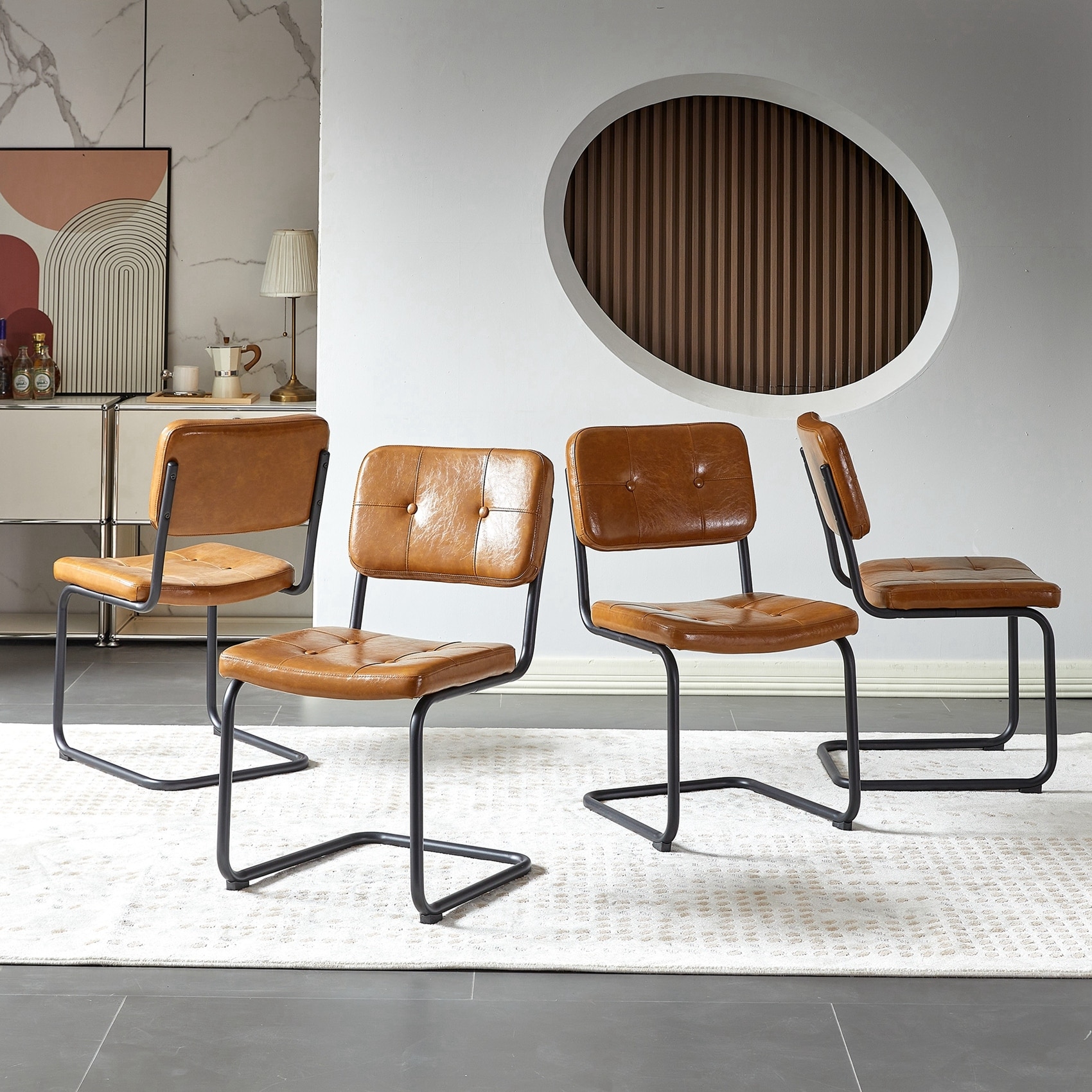 An application scenario or product detail of polyurethane leather furniture - Image 18