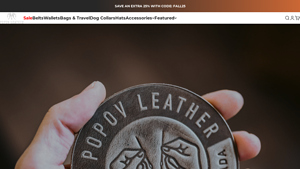 Popov Leather - Premium Leather Coasters