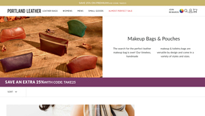 Portland Leather Goods - Nutmeg The Sidekick Pouch