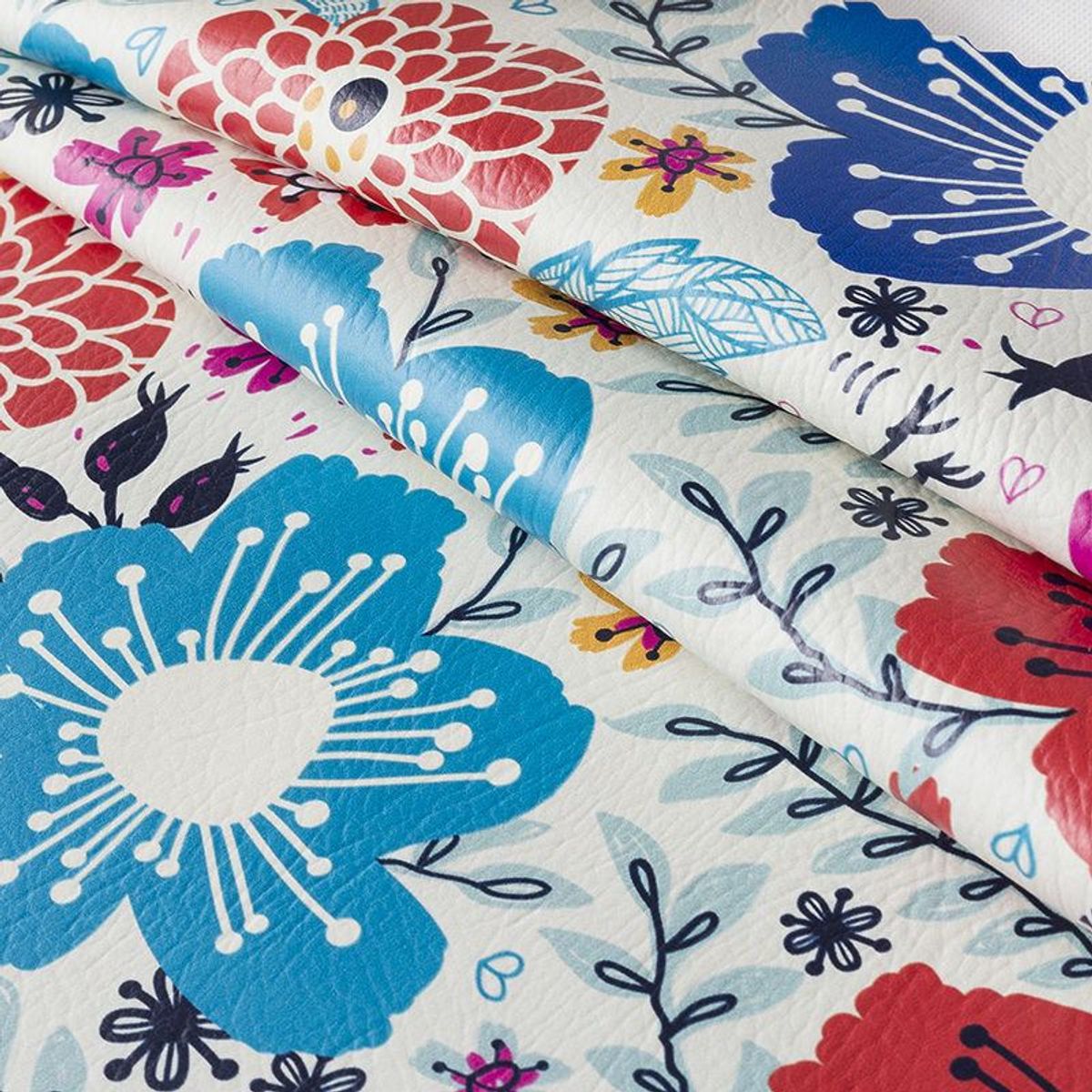 An application scenario or product detail of printed leather fabric - Image 3