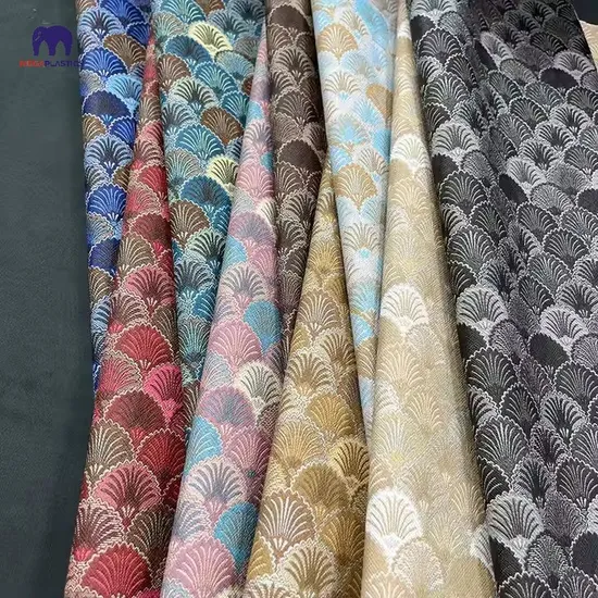 An application scenario or product detail of printed leather fabric - Image 6