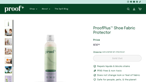 ProofPlus - Shoe Fabric Protector