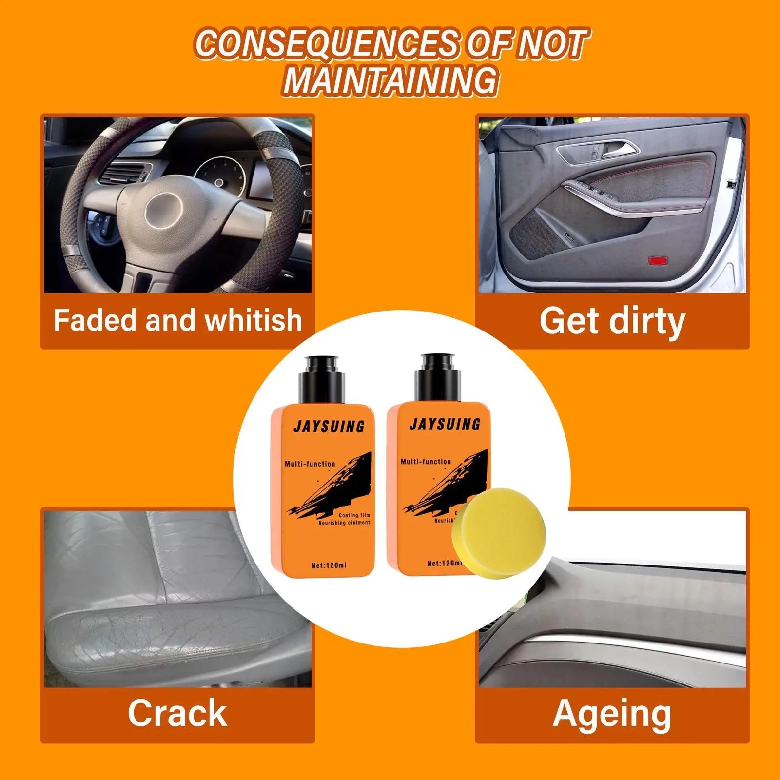 An application scenario or product detail of pu leather cleaner - Image 17