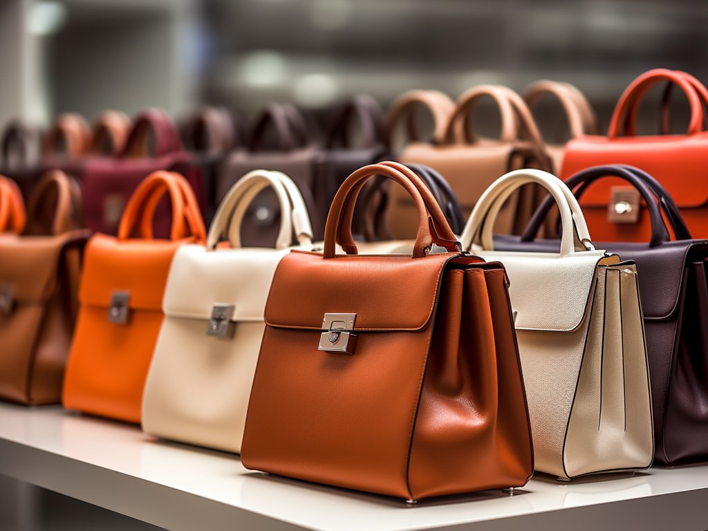 An application scenario or product detail of pu leather handbag - Image 1
