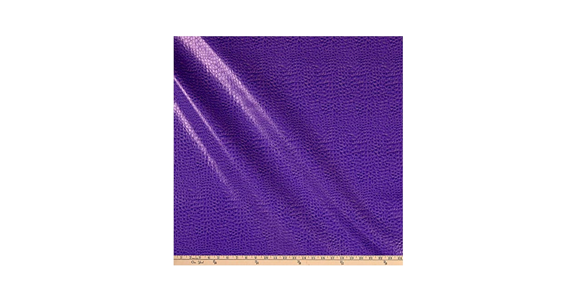 An application scenario or product detail of purple faux leather fabric - Image 18