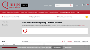 Quillin - Handcrafted Leather Halters