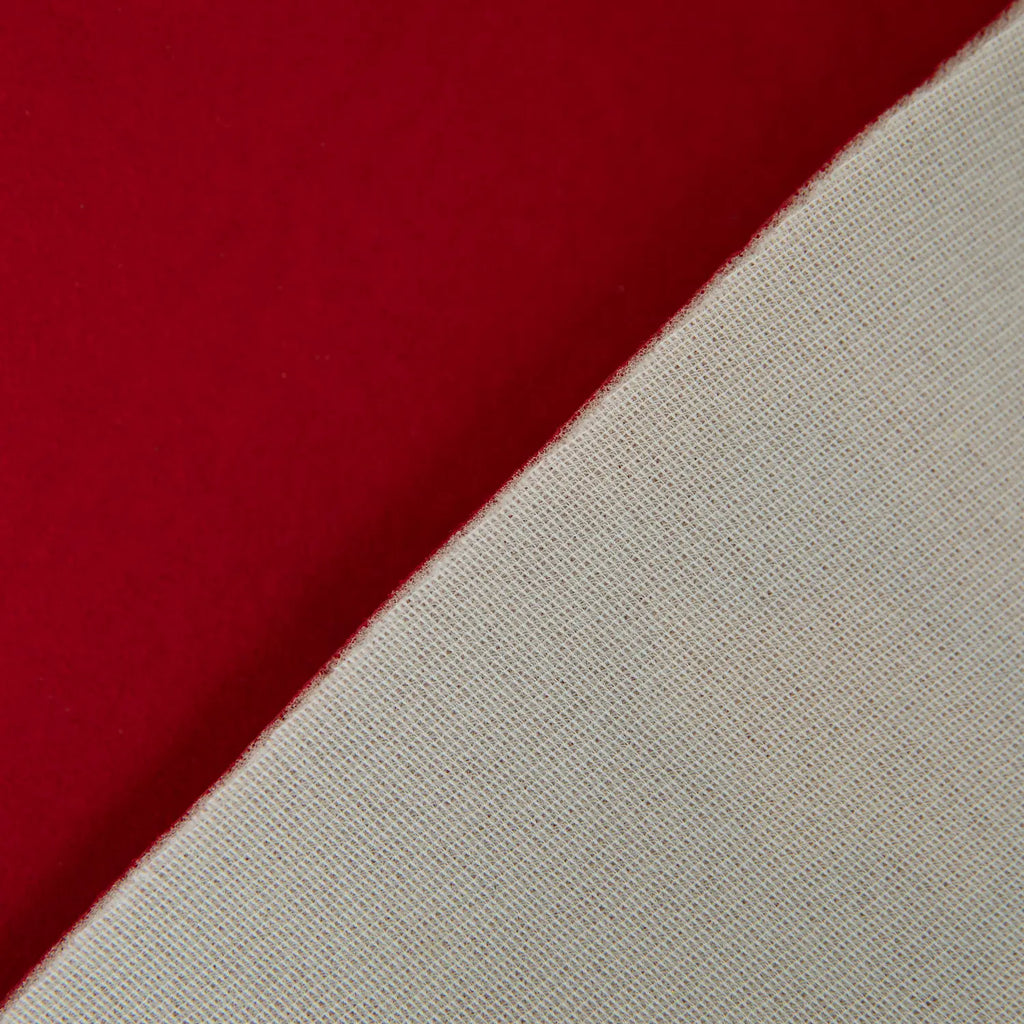 An application scenario or product detail of red alcantara material - Image 13