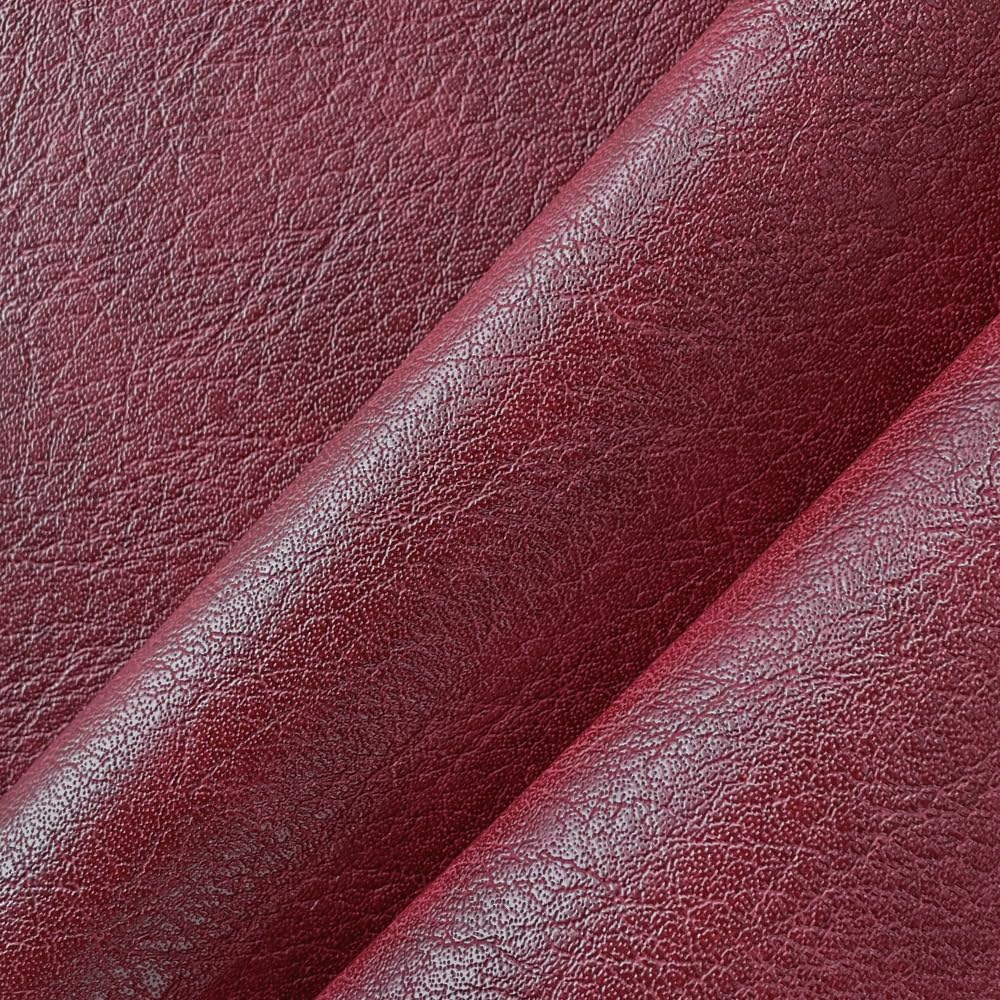 An application scenario or product detail of red fake leather fabric - Image 15