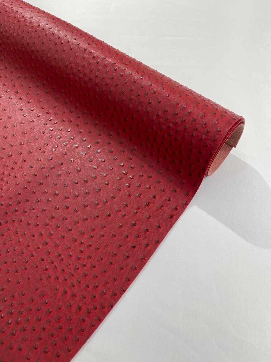 An application scenario or product detail of red fake leather fabric - Image 20