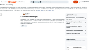 Custom Leather Bags - Affordable Birkin Alternatives
