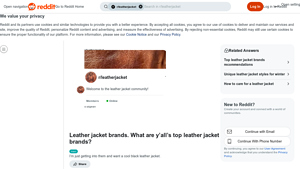 Top Leather Jacket Brands - Key Products
