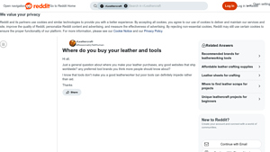 OA Leather Supply - Variety of Leathers