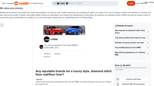 Luxury Diamond Stitch Floor Mats - Top Brands Reviewed