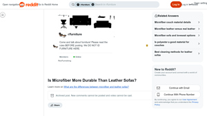 Reddit - Microfiber Insights