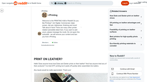 Duke and Dexter - Custom Leather Printing