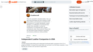 Corter Leather - Handcrafted Leather Goods