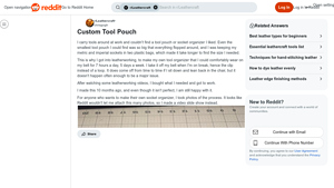 chrisgogh - Custom Tool Pouch