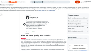 Boot Brands - Quality Alternatives
