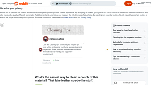 Reddit - Cleaning Essentials