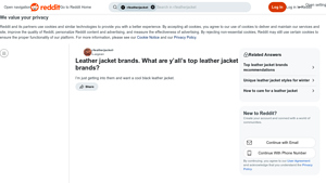 Top Leather Jacket Brands - Key Styles