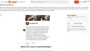 Leatherwork School - Handbag Making Courses