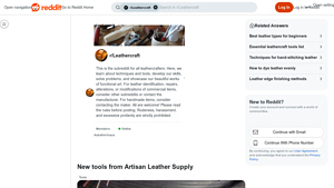 Artisan Leather Supply - Awl and Knives