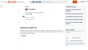 American Leather Co. - Handbags