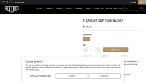 Relicate - Alcantara Soft Foam-Backed