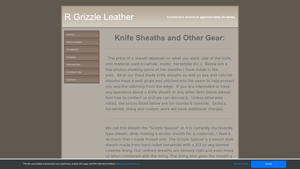 Grizzle Leather - Knife Sheaths