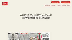 Rick's Cleaners - Polyurethane Fashion