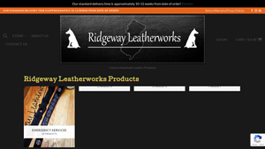 Ridgeway Leatherworks - Custom Leather Goods for Emergency Services