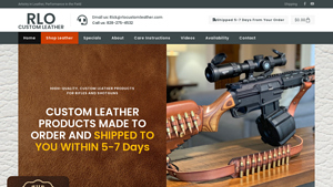 RLO Custom Leather - Custom Leather Rifle Slings