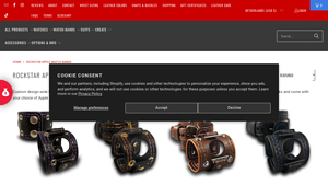 Rockstar Leatherworks - Custom Leather Cuff Watch Bands