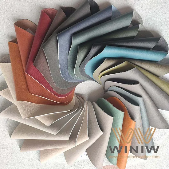 An application scenario or product detail of roll of leather material - Image 9