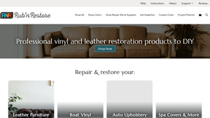 Rub 'n Restore - Vinyl and Leather Restoration Products