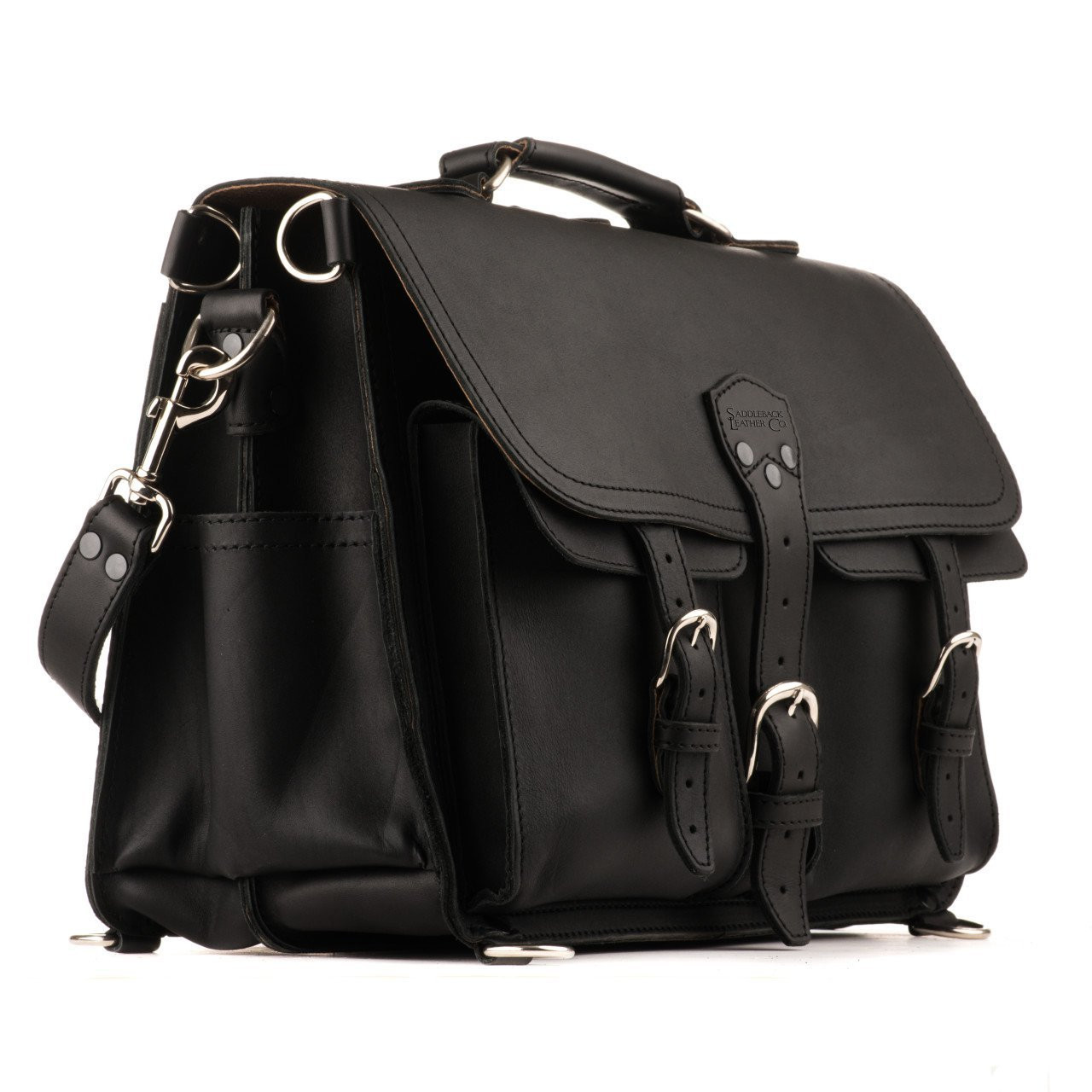 An application scenario or product detail of saddleback leather company briefcase - Image 5
