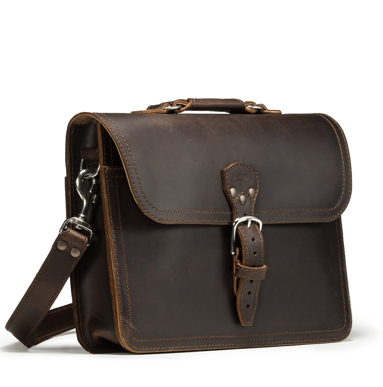 An application scenario or product detail of saddleback leather company briefcase - Image 14